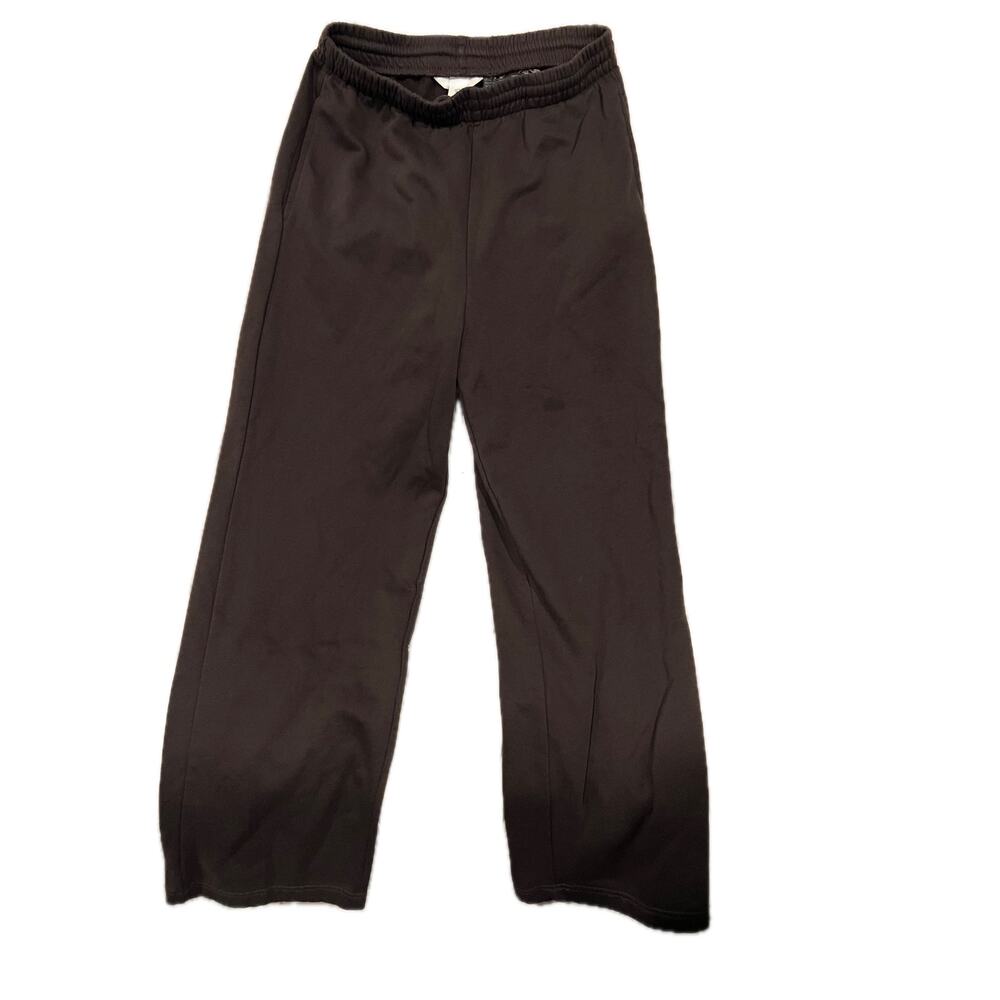 H&M Black Flared Loose Sweatpants Joggers Mens M